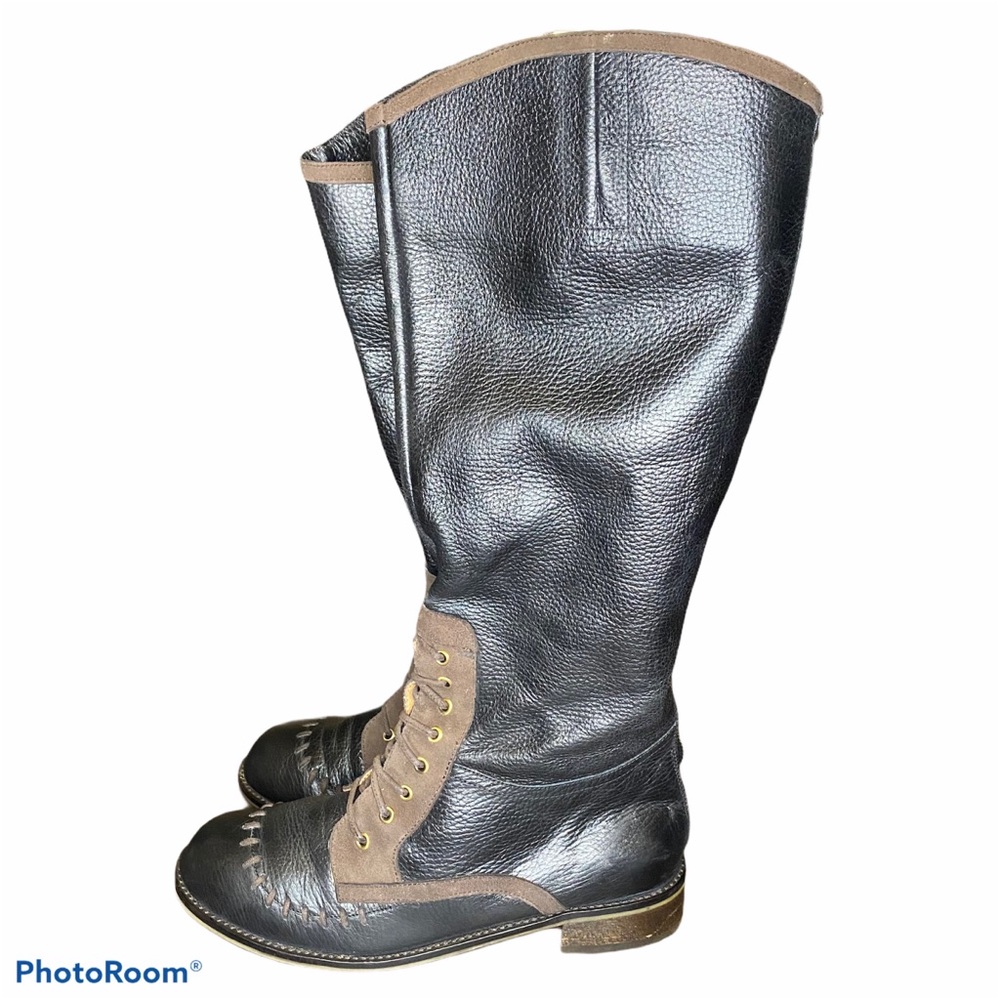 Anthropologie schuler & sons Whipstitched boots